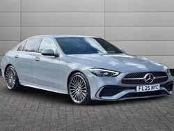 Alpine grey Used 2025 Mercedes C200 AMG Line Premium Plus Sedan | £41,595