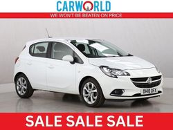 White Used 2019 Vauxhall Corsa SRi Hatchback | £6,963 (Fair price)