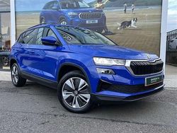 Energy blue Used 2022 Skoda Karoq SE Drive SUV | £17,790 (Fair price)
