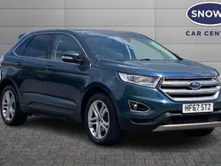 Blue Used 2017 Ford Edge Titanium SUV | £14,284 (Good price)