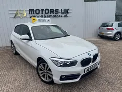 White Used 2018 BMW 118 Sport Line Hatchback | £6,800