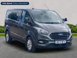 Grey Used 2022 Ford Transit Custom Limited Van | £23,000 (Good price)