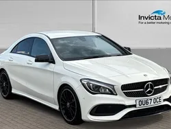 White Used 2017 Mercedes CLA180 AMG line Sedan | £16,000 (Fair price)