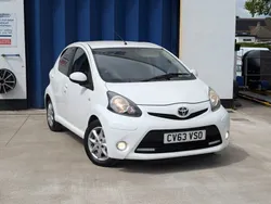 White Used 2014 Toyota Aygo Hatchback | £3,895 (Good price)