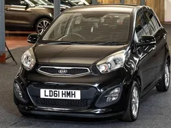 Black Used 2011 Kia Picanto 2 Hatchback | £3,495 (Good price)