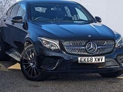 Black Used 2018 Mercedes GLC220 AMG Line Premium Coupe | £21,995 (Fair price)