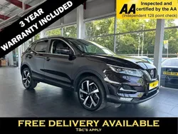 Black Used 2018 Nissan Qashqai Tekna SUV | £11,195 (Fair price)