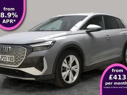 Grey Used 2023 Audi Q4 e-tron S-Line SUV | £27,361 (Fair price)