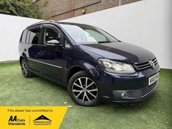 Blue Used 2024 VW Touran SEL MPV | £6,495