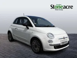 White Used 2015 Fiat 500 Hatchback | £6,349 (Fair price)