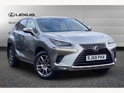 Silver Used 2018 Lexus NX300h Luxury Line SUV | £19,499 (A bit pricey)
