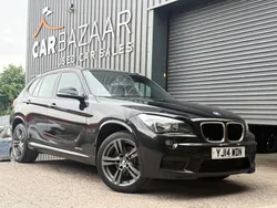Black Used 2014 BMW X1 M Sport SUV | £5,891 (Fair price)