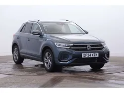 Blue Used 2024 VW T-Roc R-line SUV | £27,745 (Fair price)