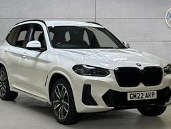 White Used 2022 BMW X3 M Sport SUV | £35,669 (Fair price)
