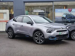 Grey Used 2023 Citroën e-C4 Shine Sedan | £18,590 (A bit pricey)