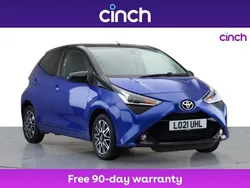 Blue Used 2021 Toyota Aygo X-clusiv Hatchback | £9,299 (Fair price)