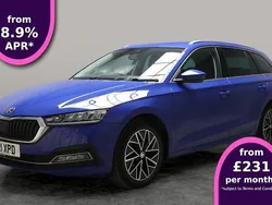 Blue Used 2021 Skoda Octavia SE L Estate | £15,602 (Fair price)