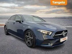Blue Used 2022 Mercedes A200 Executive Hatchback | £18,845 (Fair price)