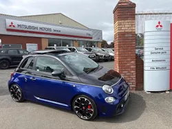 Black/blue Used 2018 Abarth 595 Competizione Hatchback | £13,099 (Fair price)
