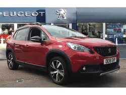 Red Used 2018 Peugeot 2008 GT-line SUV | £9,404 (Fair price)