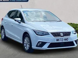 White Used 2022 Seat Ibiza SE Hatchback | £12,999 (Fair price)