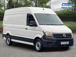 White Used 2023 VW Crafter Trendline Van | £23,995 (A bit pricey)