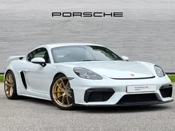 White Used 2021 Porsche Cayman GT4 Coupe | £79,950 (Expensive)