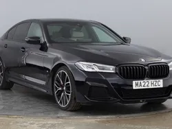 Black Used 2022 BMW 530 M Sport | £35,990 (A bit pricey)