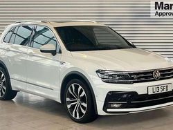 White Used 2019 VW Tiguan R-line SUV | £20,980 (Fair price)