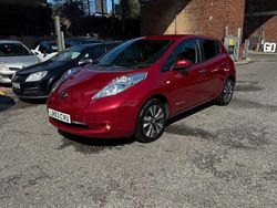 Red Used 2013 Nissan Leaf Tekna Hatchback | £3,495 (Fair price)