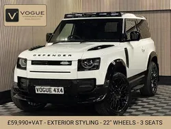 White New 2025 Land Rover Defender S SUV | £59,990 (Fair price)