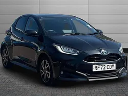 Black Used 2023 Toyota Yaris Hybrid Design Hatchback | £17,750 (Fair price)