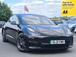 Black Used 2021 Tesla Model 3 Long Range Sedan | £17,695