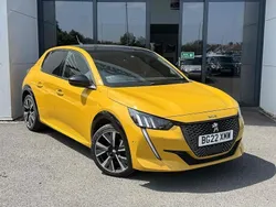 Yellow Used 2022 Peugeot 208 GT Hatchback | £10,895