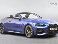 Blue Used 2021 BMW 420 M Sport Cabriolet | £29,500 (Fair price)