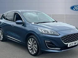 Blue Used 2021 Ford Kuga Vignale SUV | £18,188 (Fair price)