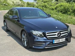 Blue Used 2016 Mercedes E220 AMG line Sedan | £10,900 (Fair price)