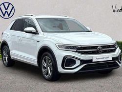 White Used 2025 VW T-Roc R-line SUV | £28,318 (Fair price)