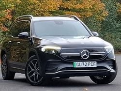 Black Used 2022 Mercedes EQB350 AMG Line Premium SUV | £27,398 (Fair price)