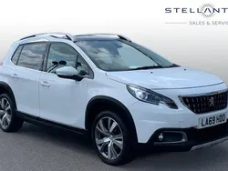 White Used 2019 Peugeot 2008 Allure Premium SUV | £8,987 (Fair price)
