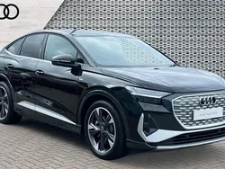Black Used 2024 Audi Q4 e-tron S-Line SUV | £35,628 (Fair price)