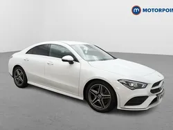 White Used 2021 Mercedes CLA220 AMG line Sedan | £21,799 (Good price)