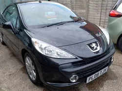 Black Used 2008 Peugeot 207 CC Sport Cabriolet | £2,295