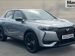 Grey Used 2022 DS Automobiles DS3 Crossback Performance Line Plus SUV | £15,745 (Fair price)