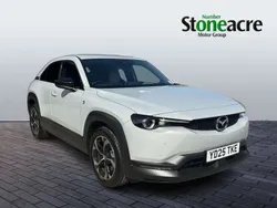 White Used 2025 Mazda MX30 Exclusive-Line SUV | £24,295 (Fair price)