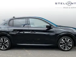 Black Used 2021 Peugeot e-208 GT Hatchback | £13,645 (Fair price)