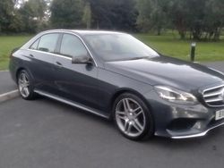 Grey Used 2015 Mercedes E250 AMG line Sedan | £6,495 (Fair price)
