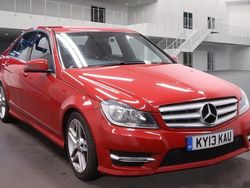 Red Used 2013 Mercedes C220 AMG Sedan | £3,999 (Super price)