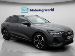 Grey Used 2021 Audi e-tron Black Edition SUV | £21,700 (Good price)