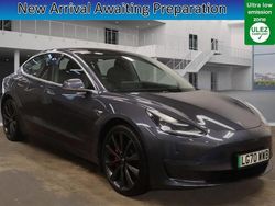 Grey Used 2020 Tesla Model 3 Performance Sedan | £15,000 (Good price)